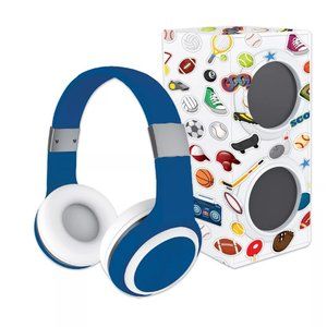 GABBA GOODS DIY Patch Kit- With Headphones, a bluetooth speaker, and a stickers.